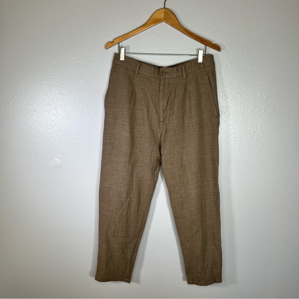 COS Men's Dress Pants in Light Brown